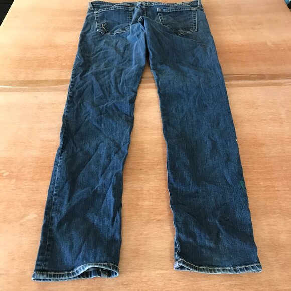 Kut from the Kloth Diana Skinny Jeans Women 12 Blue Mid Rise Dark Wash Stretch - Picture 2 of 12